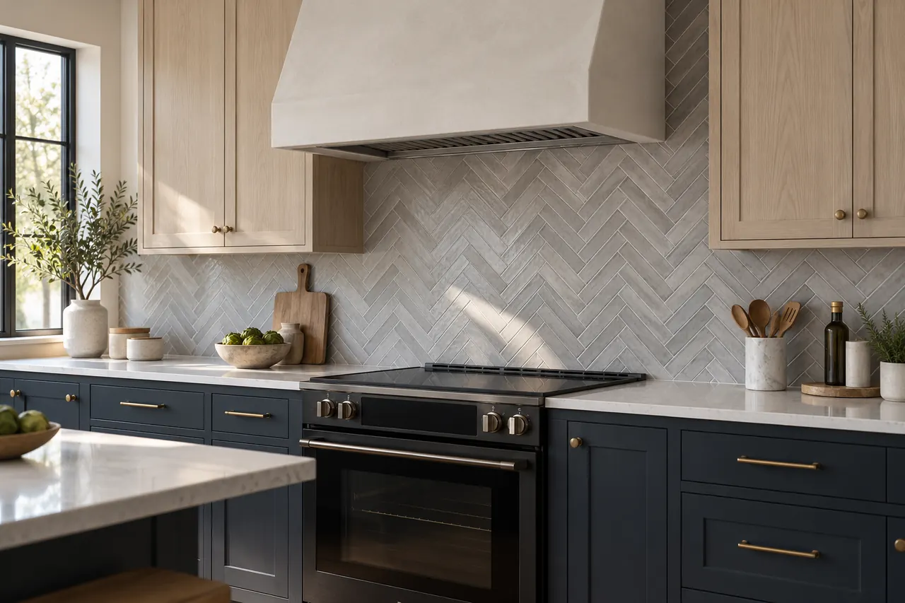 backsplash installation concept · Keller