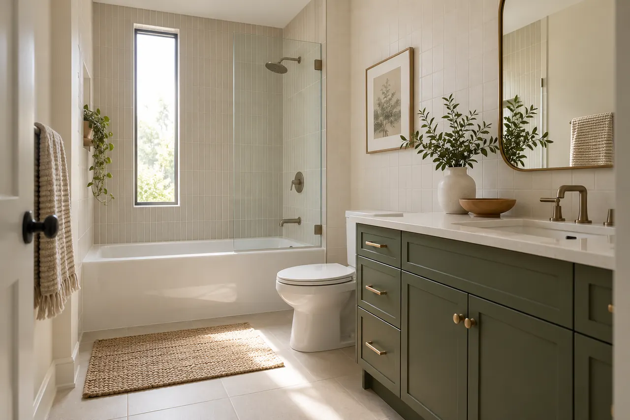 bathroom remodeling concept · Keller