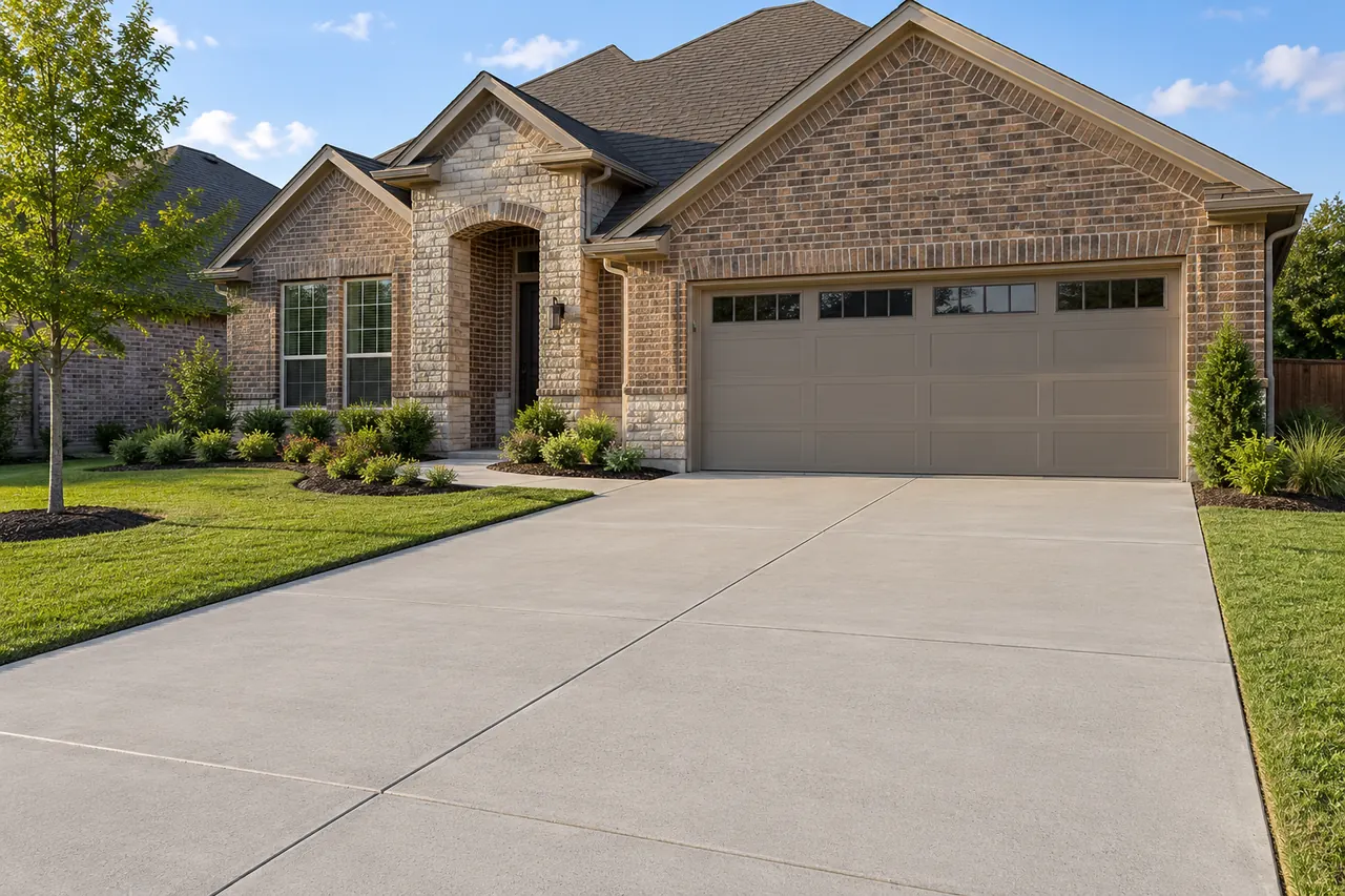 concrete driveways concept · Keller