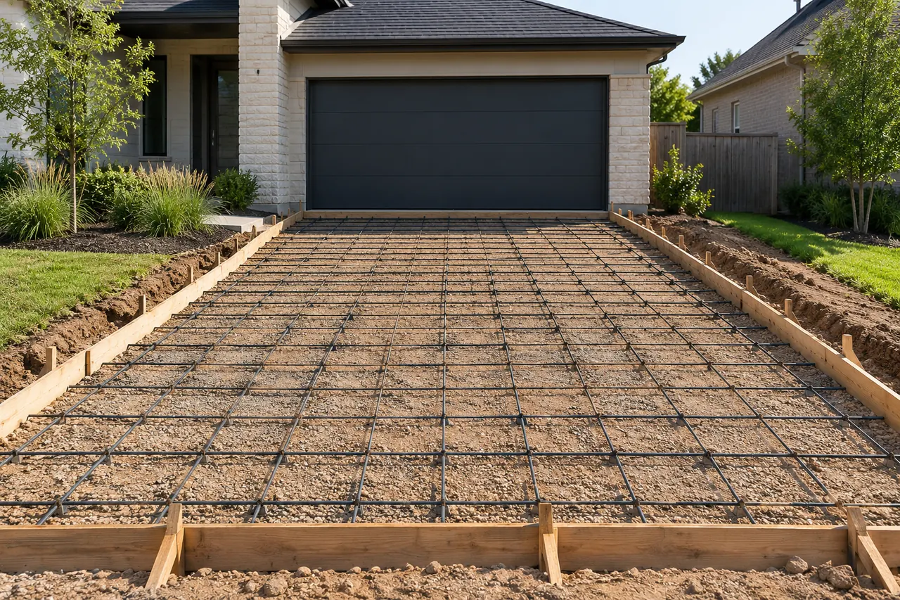 concrete driveways concept · Keller