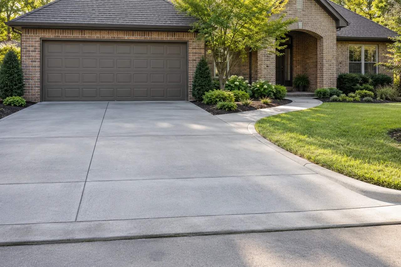 concrete driveways concept · Keller