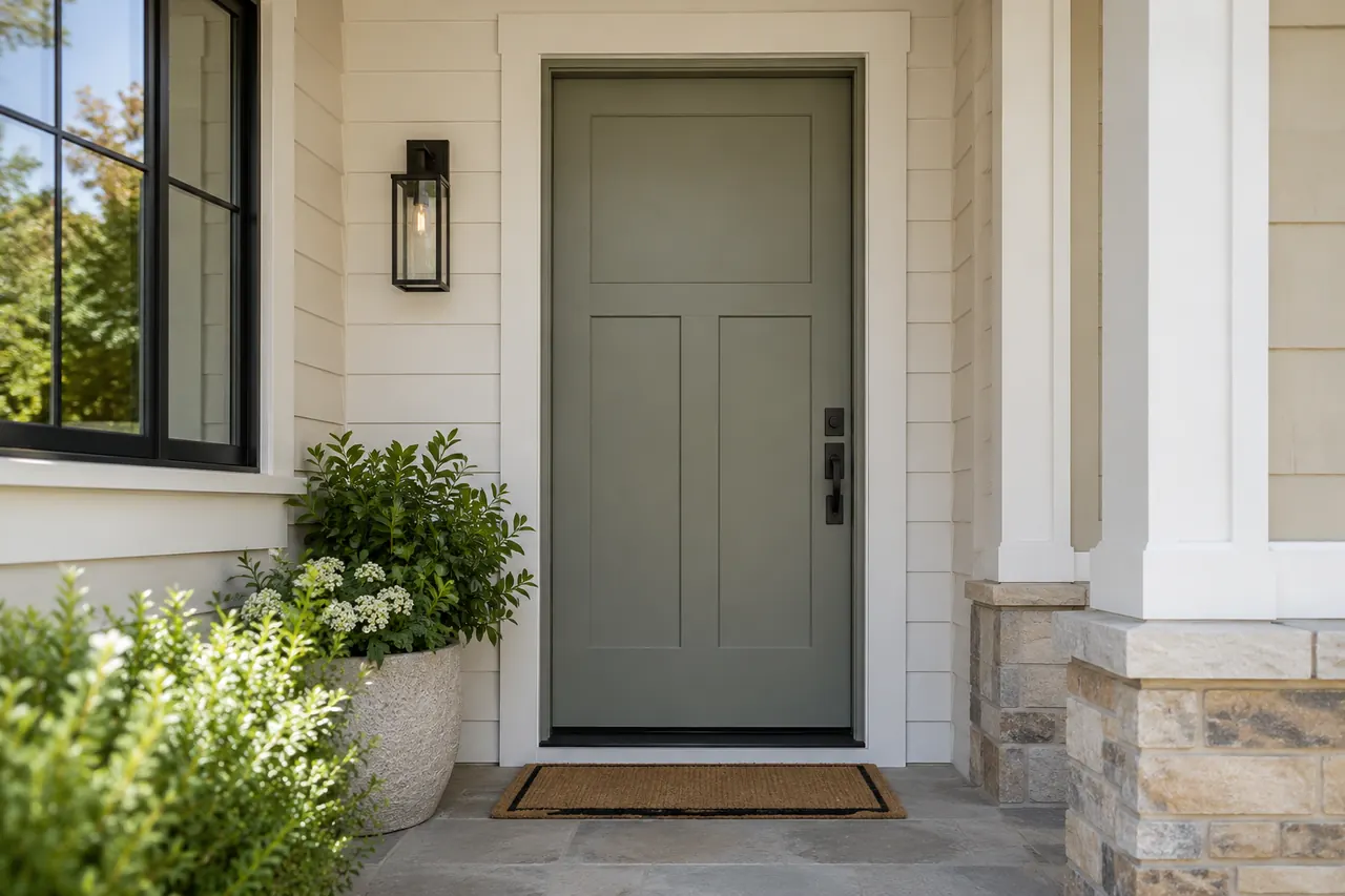 door installation concept · Keller