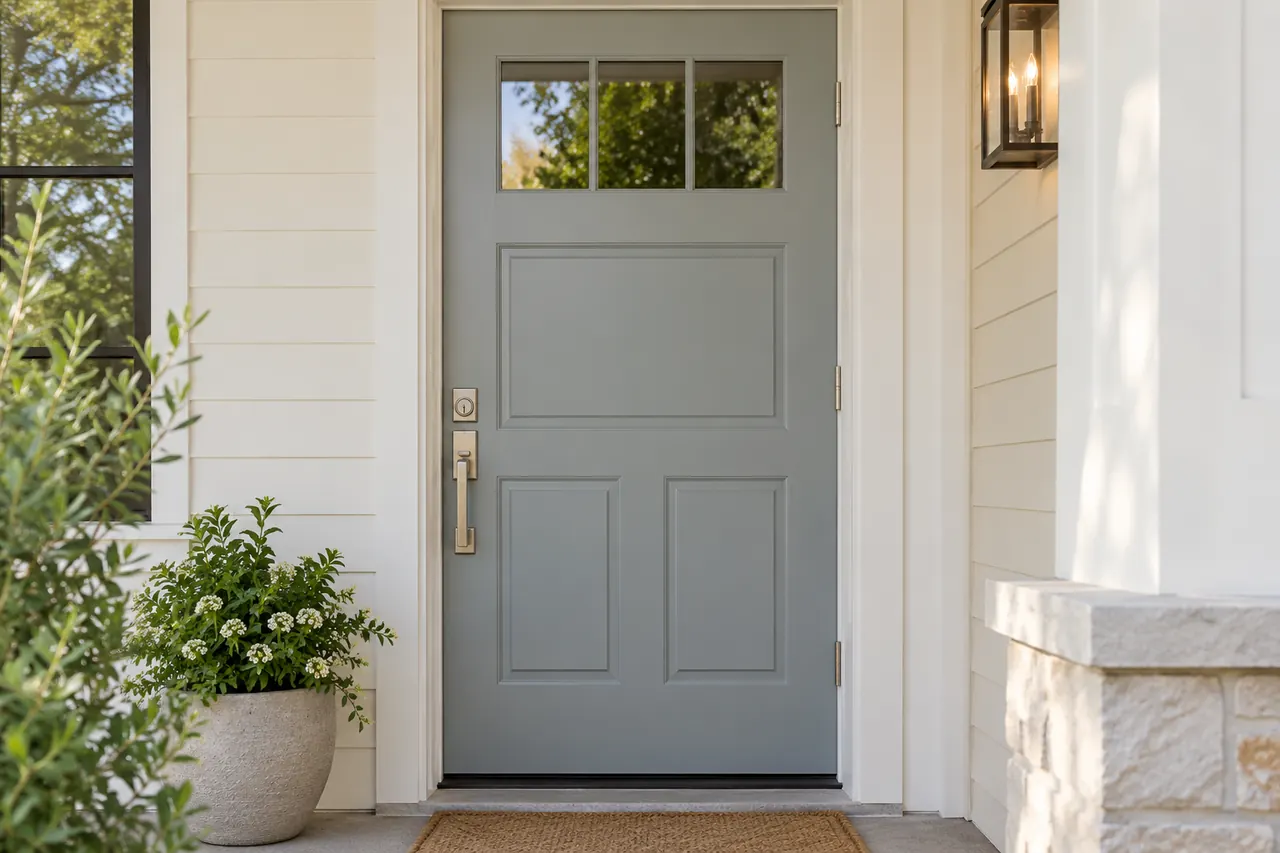 door installation concept · Keller