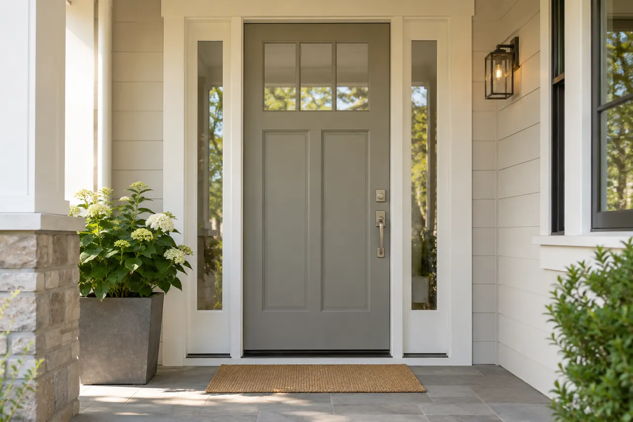 door installation concept · Keller