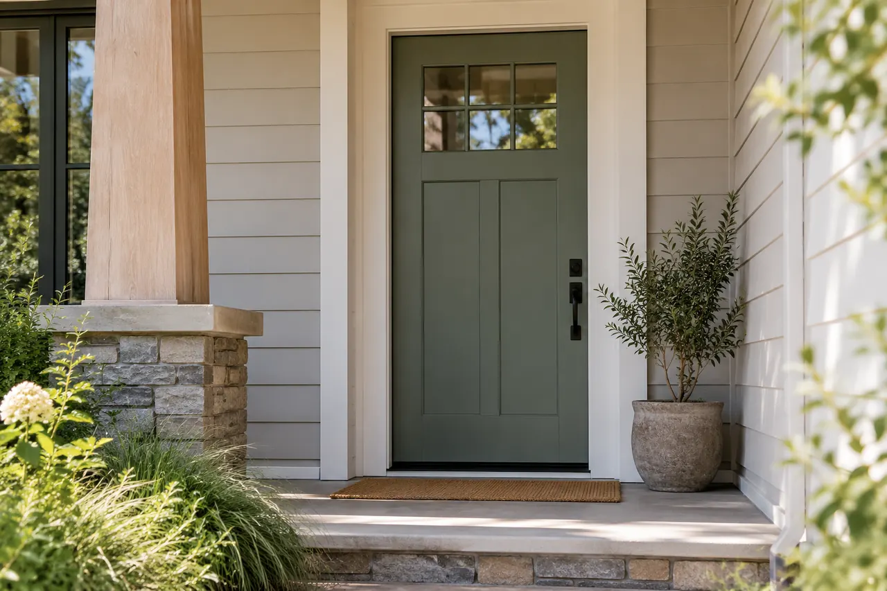 door installation concept · Keller