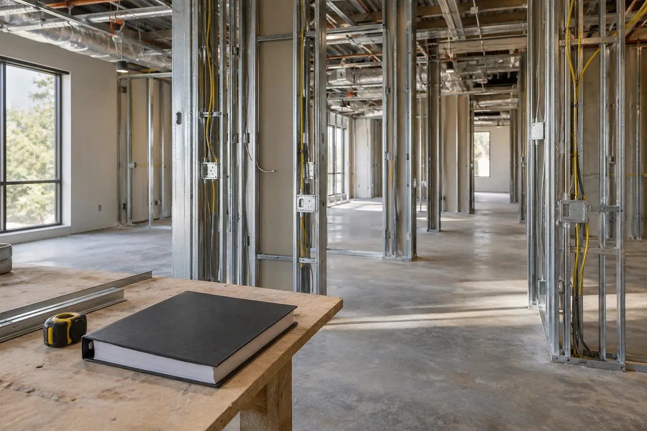 commercial construction concept · Lancaster