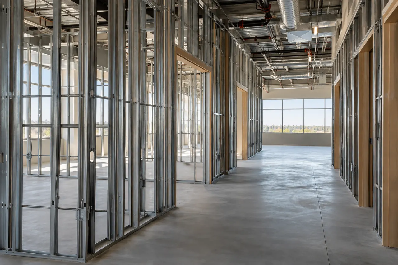 commercial construction concept · Lancaster