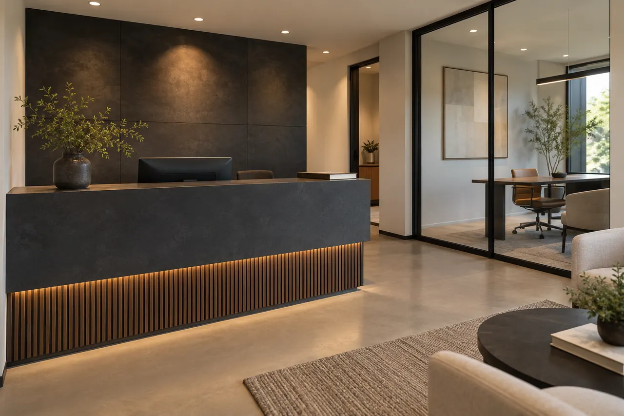 commercial construction concept · Lancaster