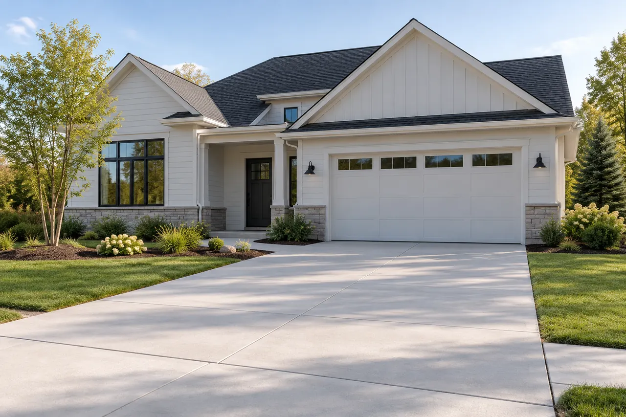 concrete driveways concept · Lancaster