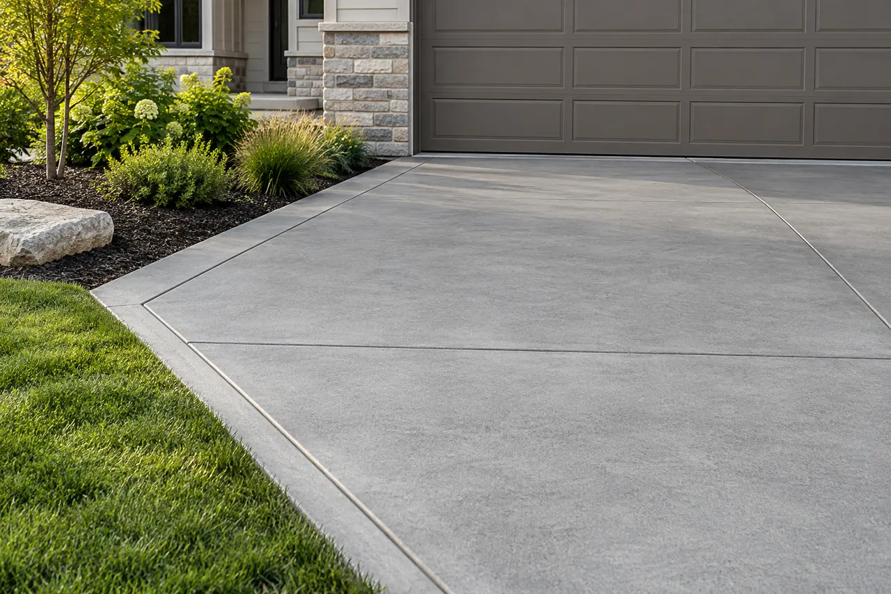 concrete driveways concept · Lancaster