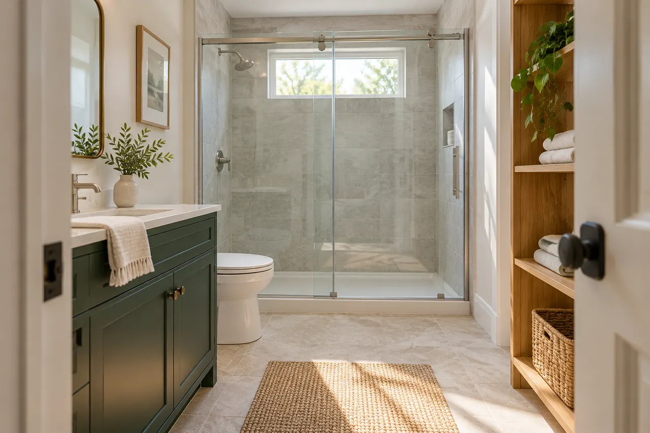 shower remodeling concept · Lancaster