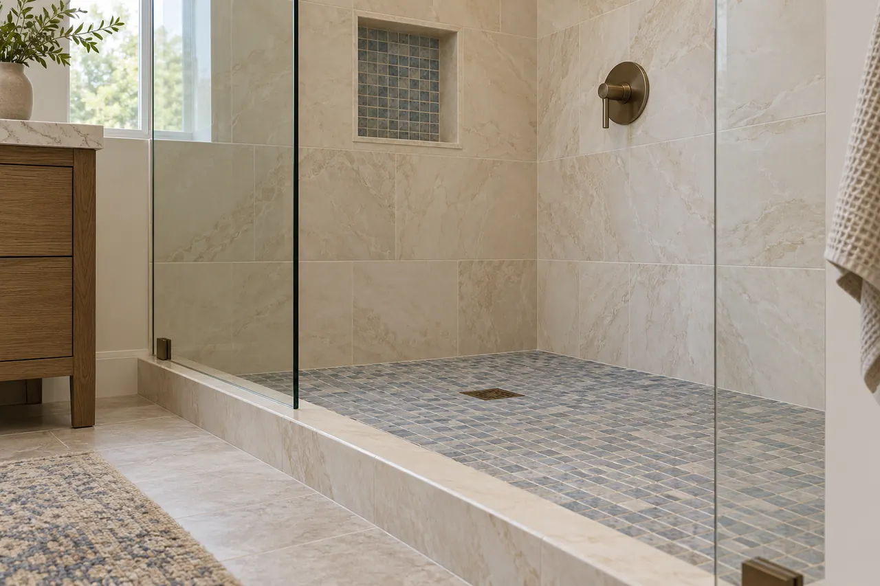 shower remodeling concept · Lancaster