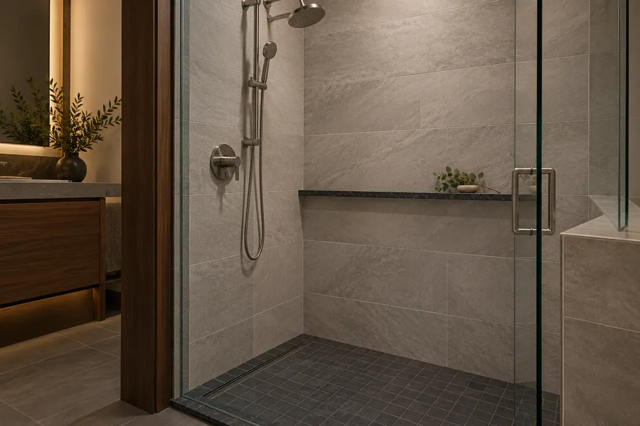 shower remodeling concept · Lancaster