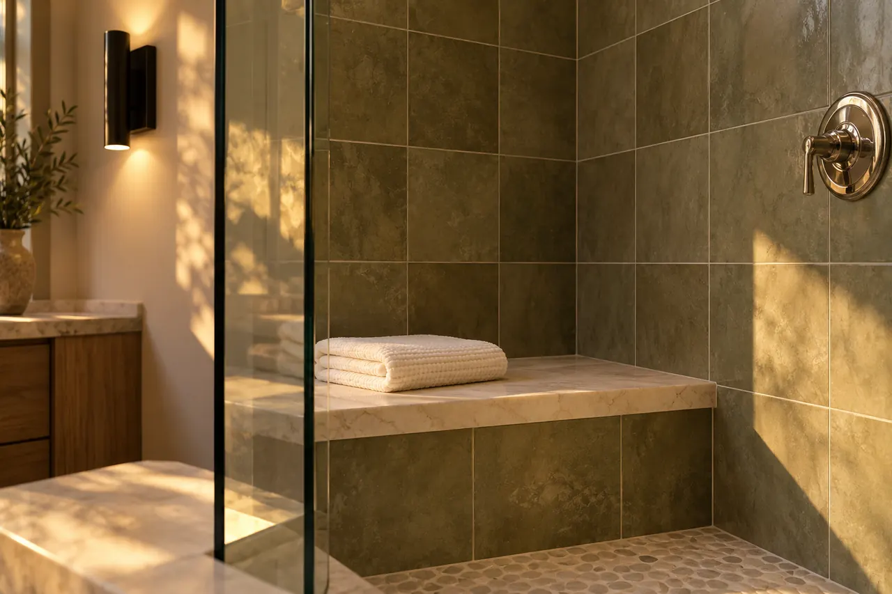 shower remodeling concept · Lancaster