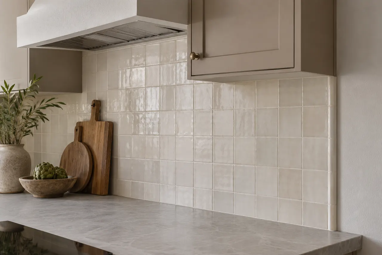 backsplash installation concept · Lewisville