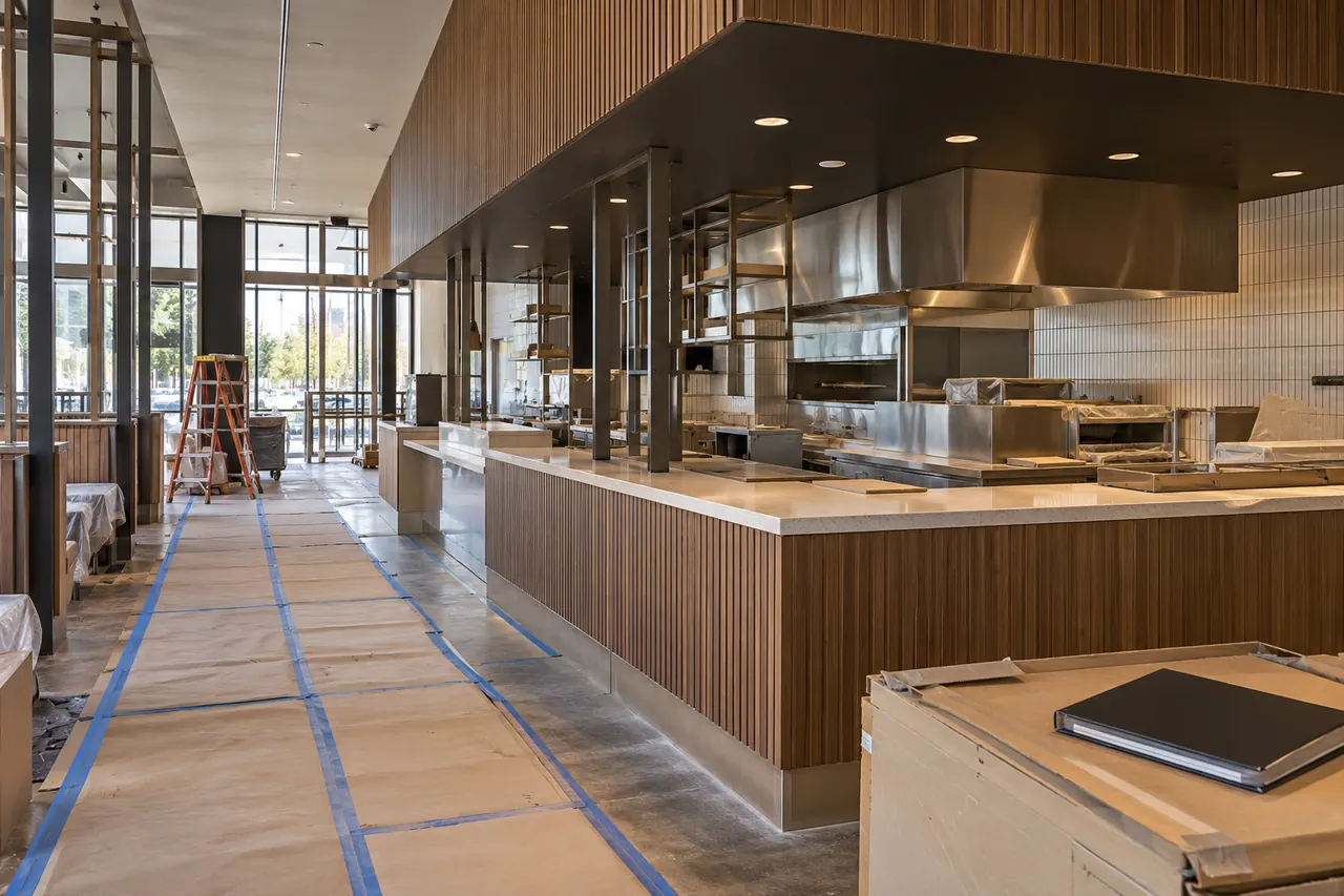 commercial construction concept · Lewisville