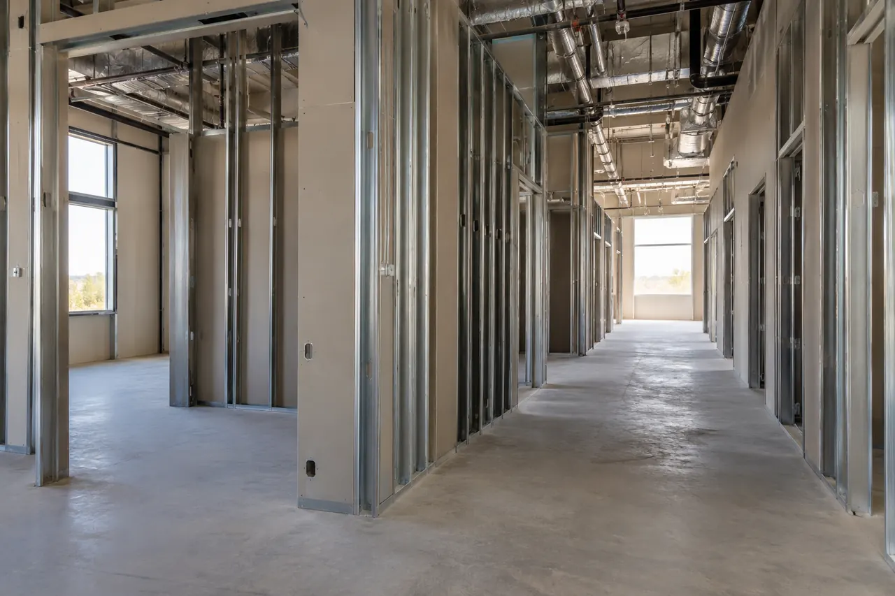 commercial construction concept · Lewisville