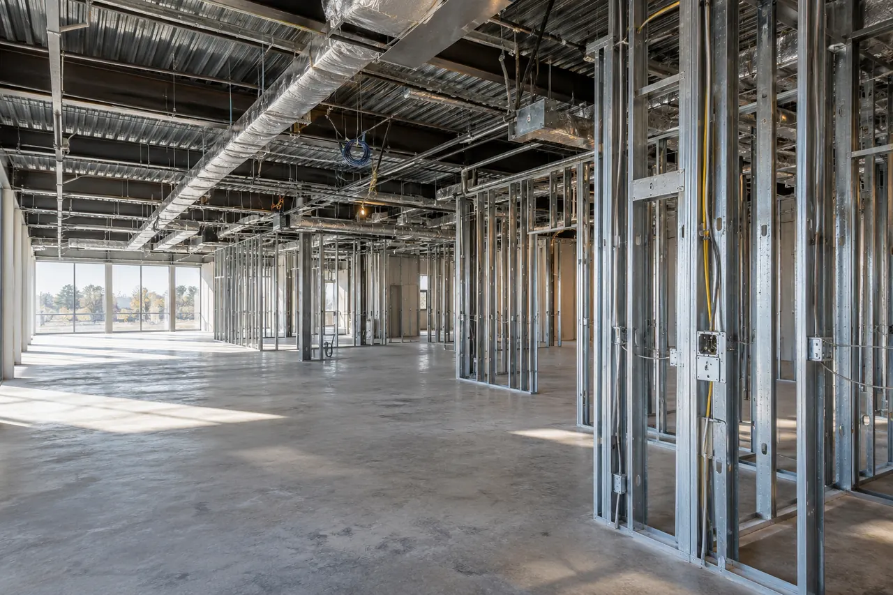 commercial construction concept · Lewisville