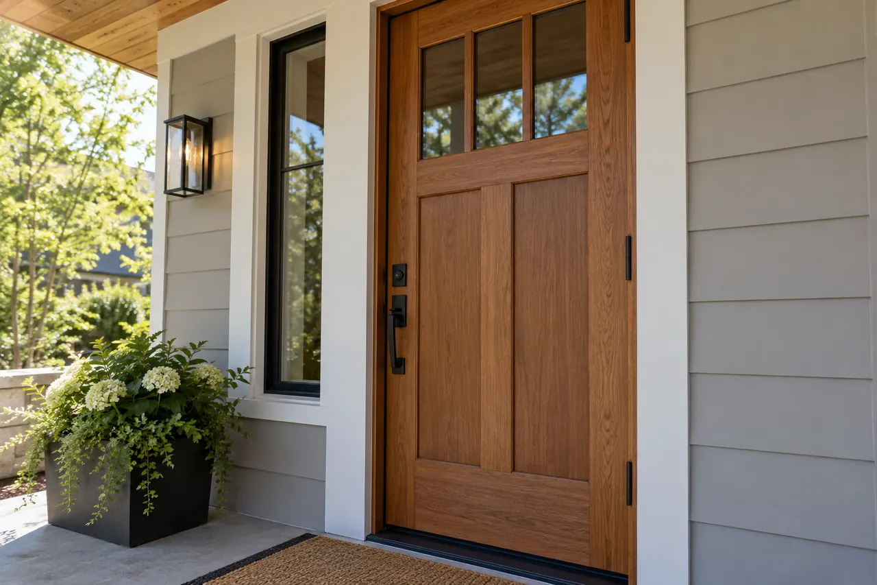 door installation concept · Lewisville