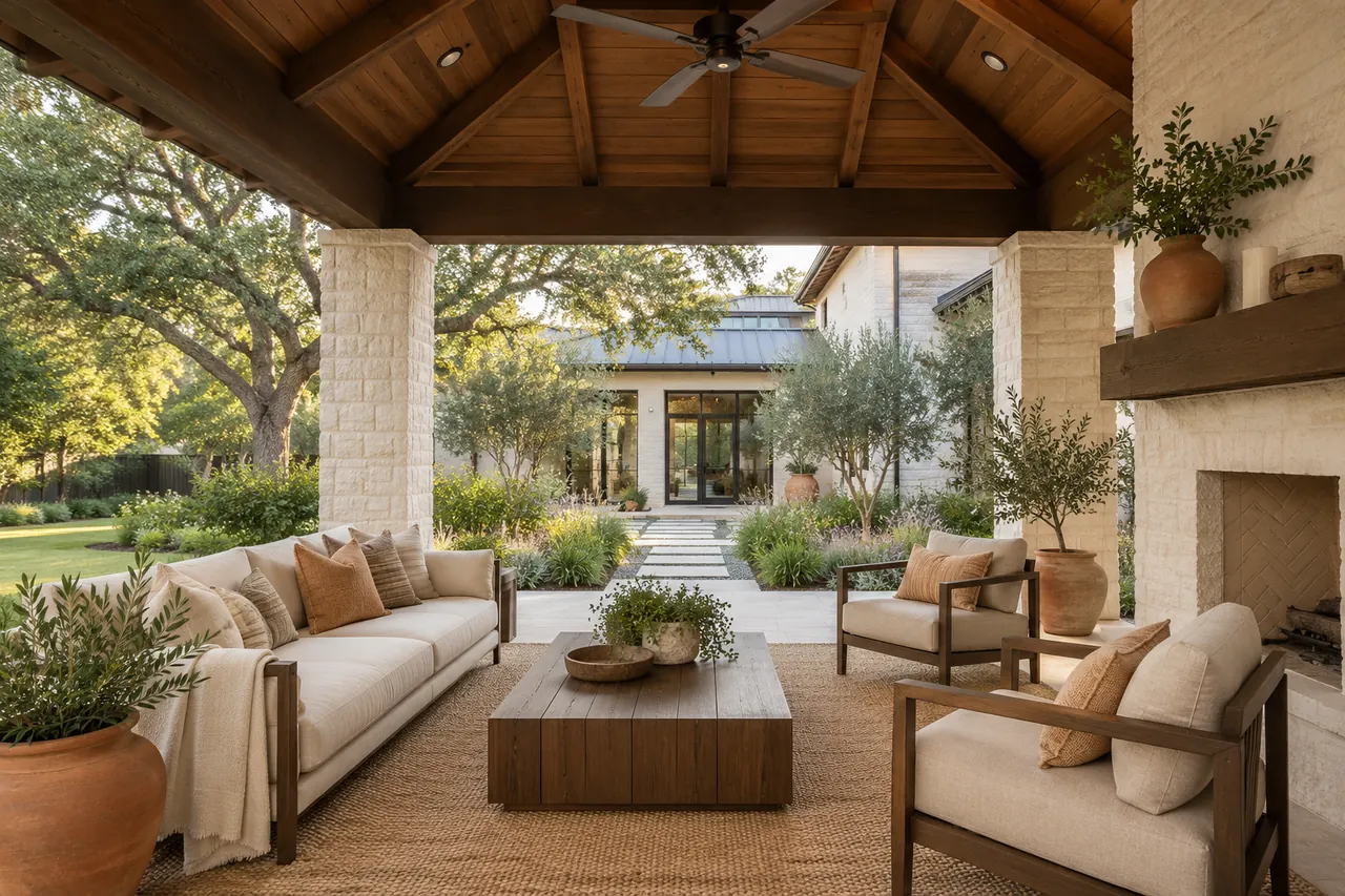 outdoor living concept · Lewisville