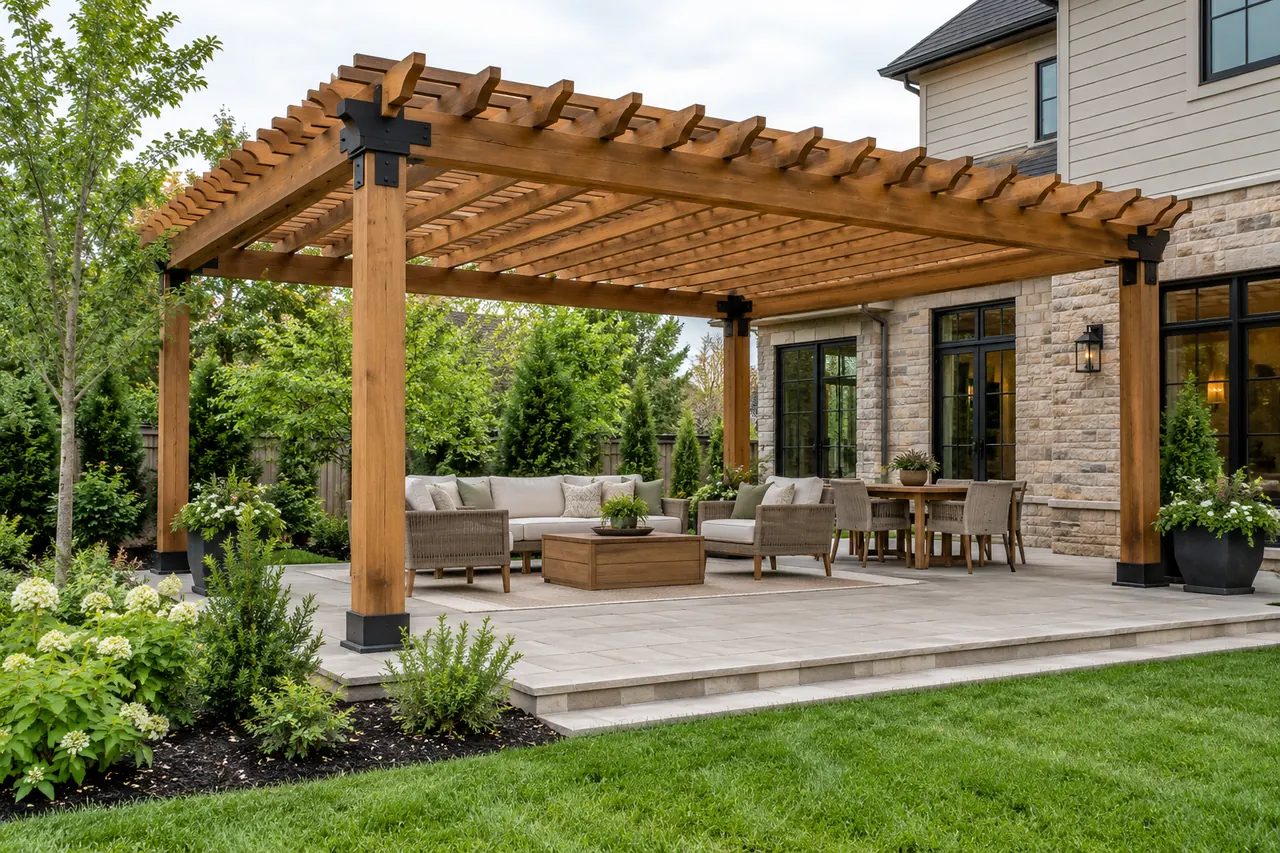 pergolas concept · Lewisville