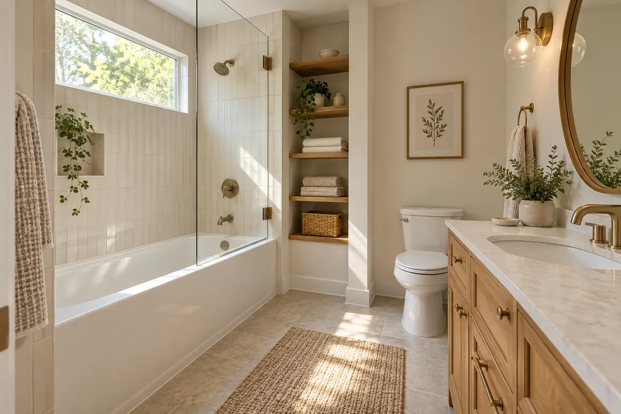 bathroom remodeling concept · Mansfield