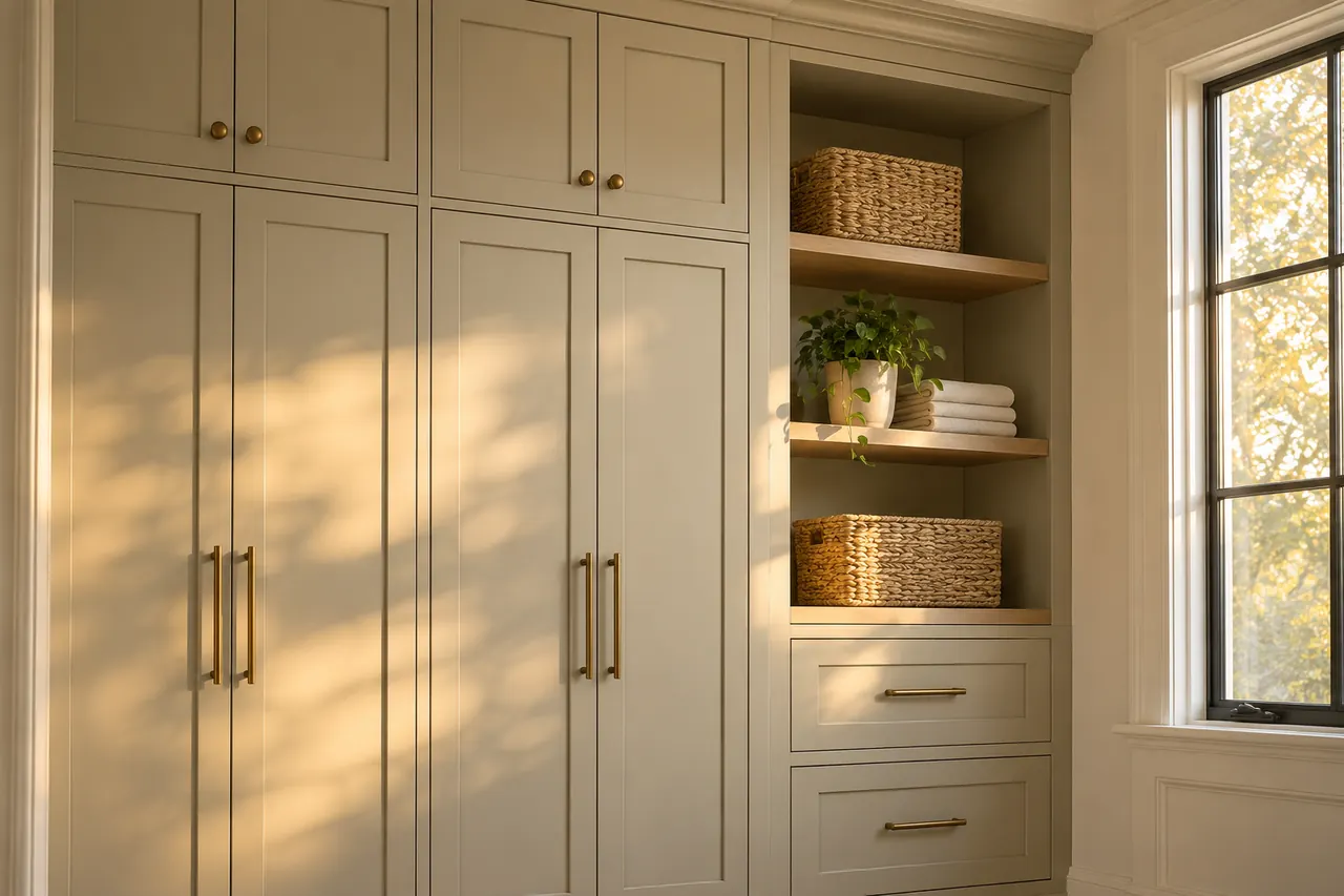 cabinet installation concept · Mansfield