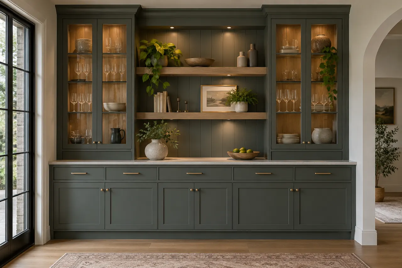 cabinet installation concept · Mansfield