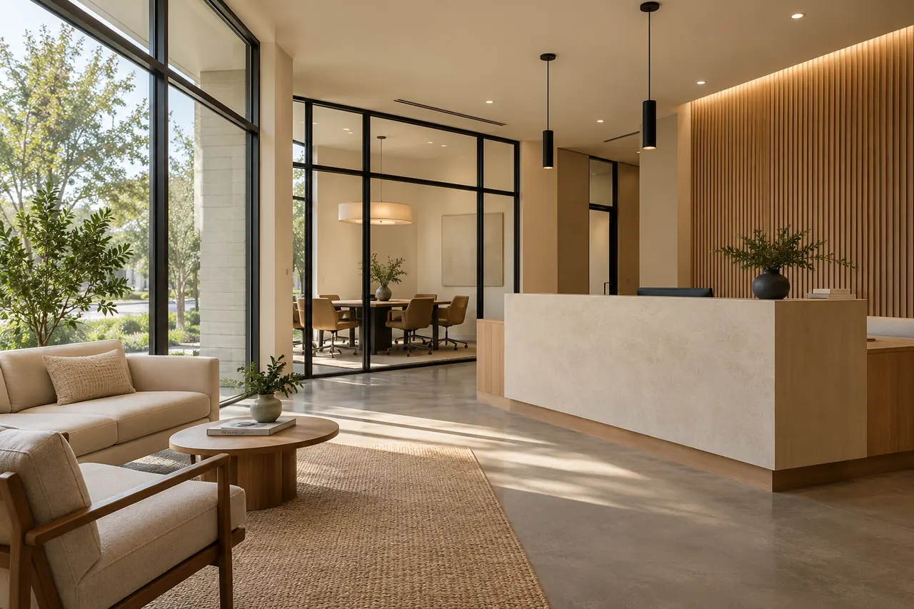 commercial construction concept · Mansfield