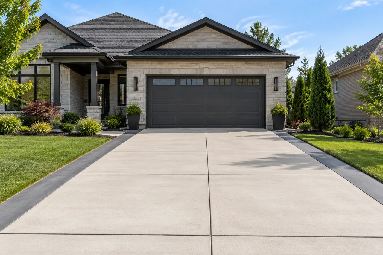 concrete driveways concept · Mansfield
