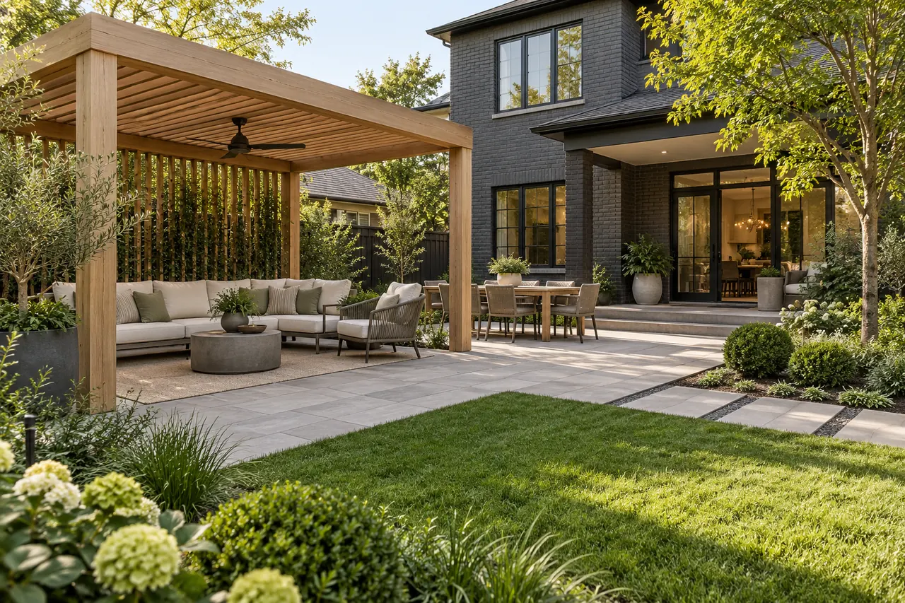 outdoor living concept · Mansfield