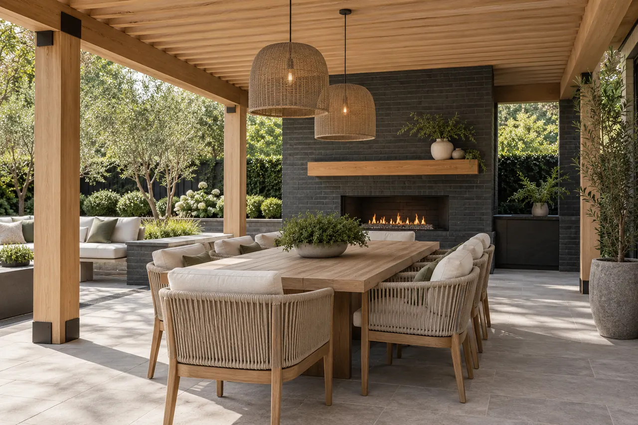 outdoor living concept · Mansfield