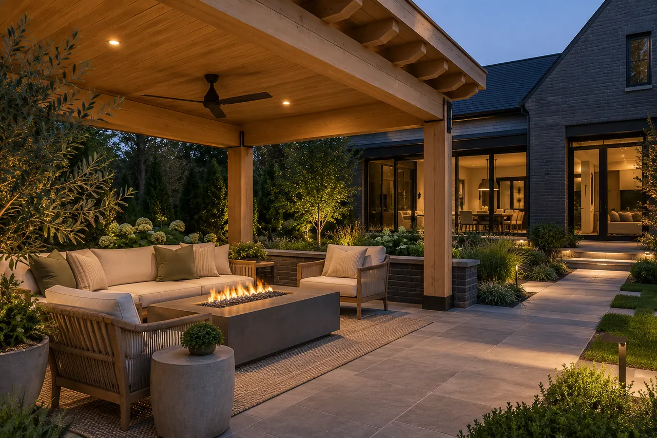 outdoor living concept · Mansfield
