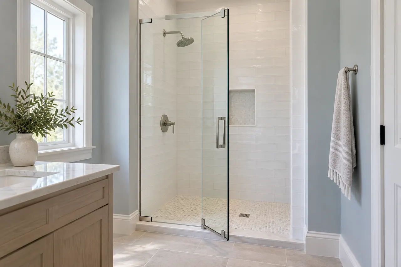 shower remodeling concept · Mansfield