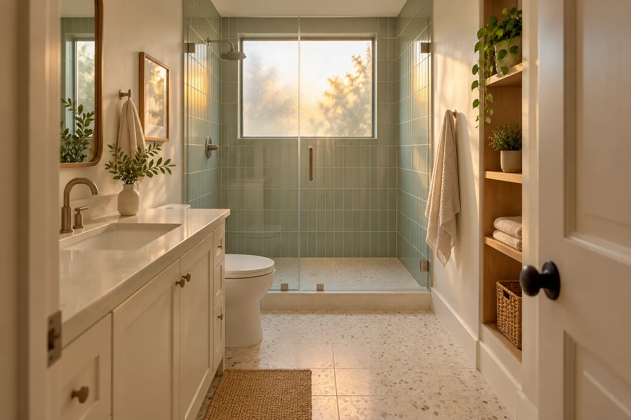 shower remodeling concept · Mansfield