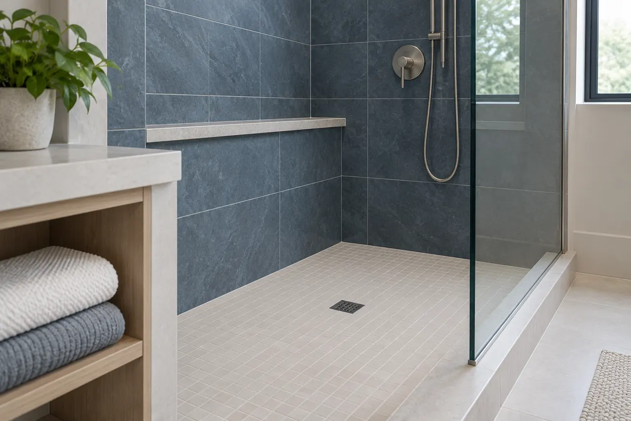 shower remodeling concept · Mansfield