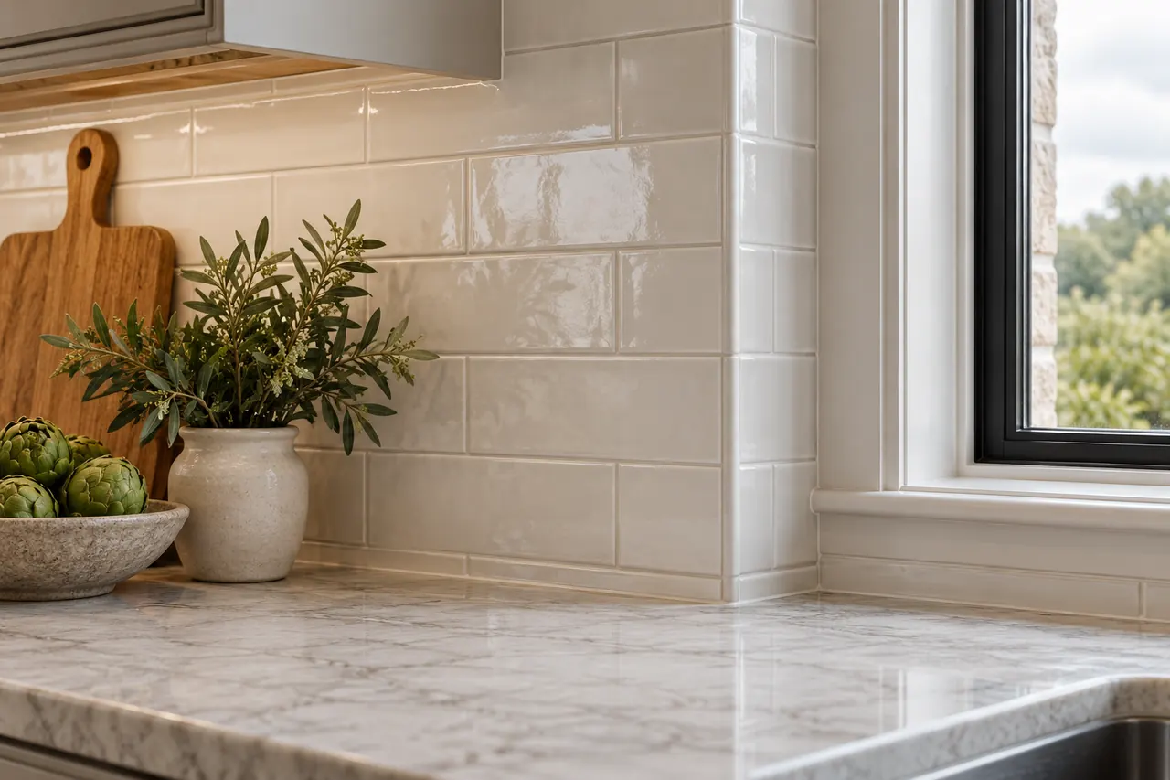 backsplash installation concept · McKinney