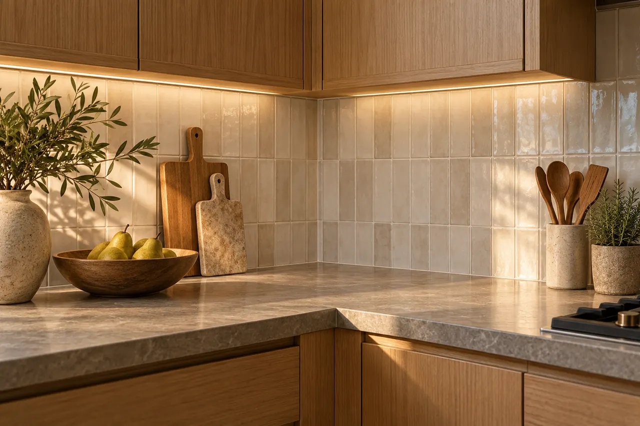 backsplash installation concept · McKinney