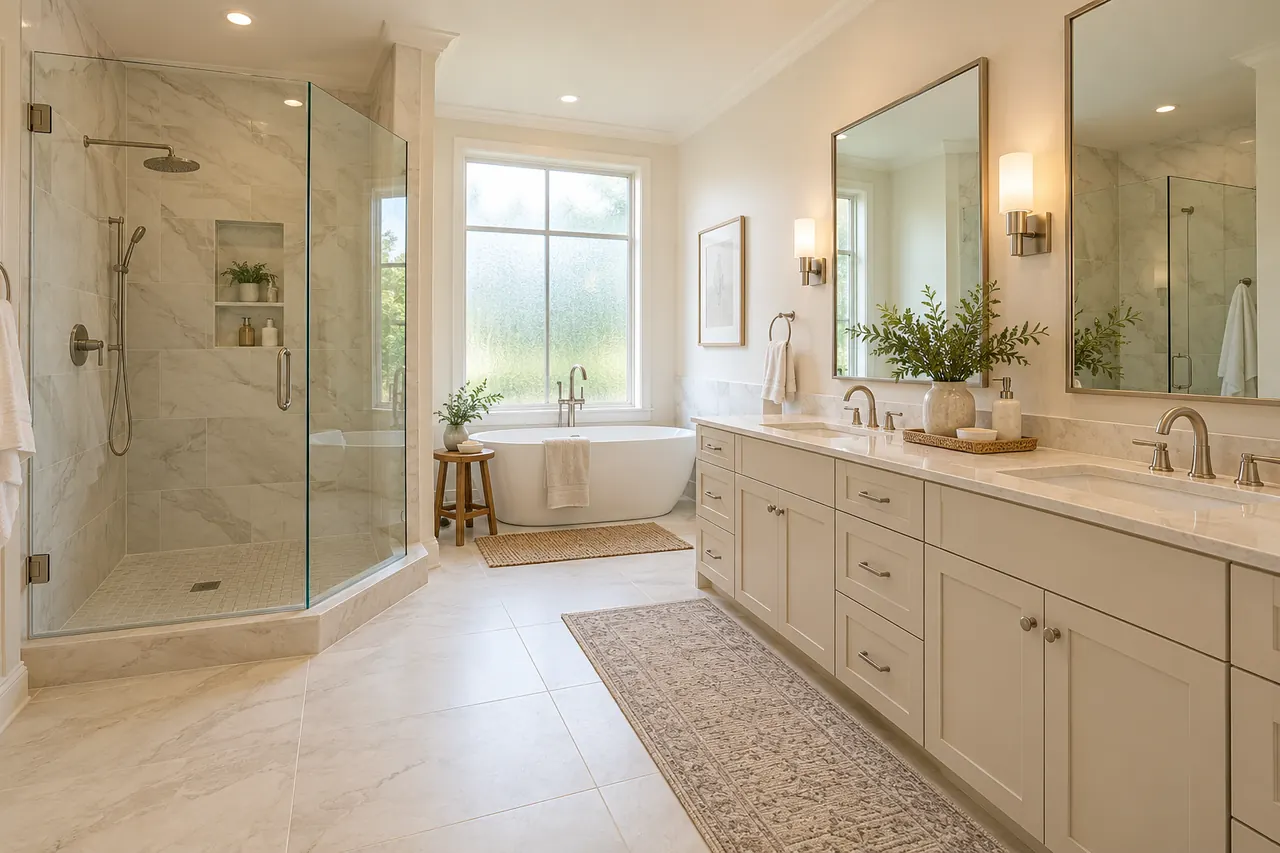 bathroom remodeling concept · McKinney