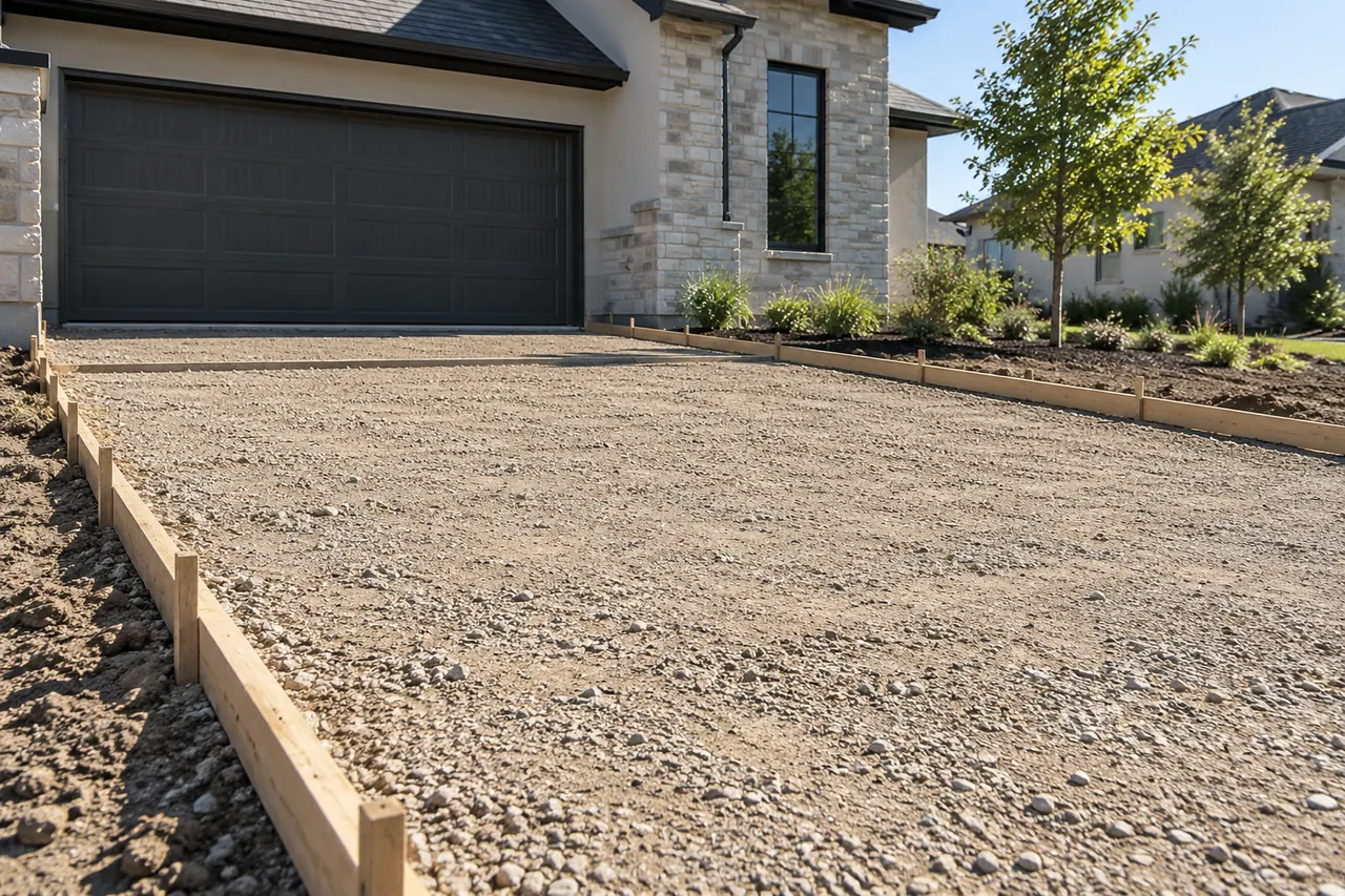 concrete driveways concept · McKinney