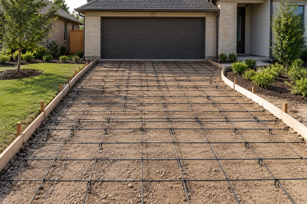 concrete driveways concept · McKinney
