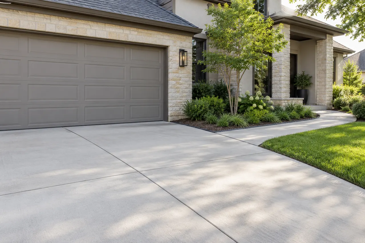 concrete driveways concept · McKinney