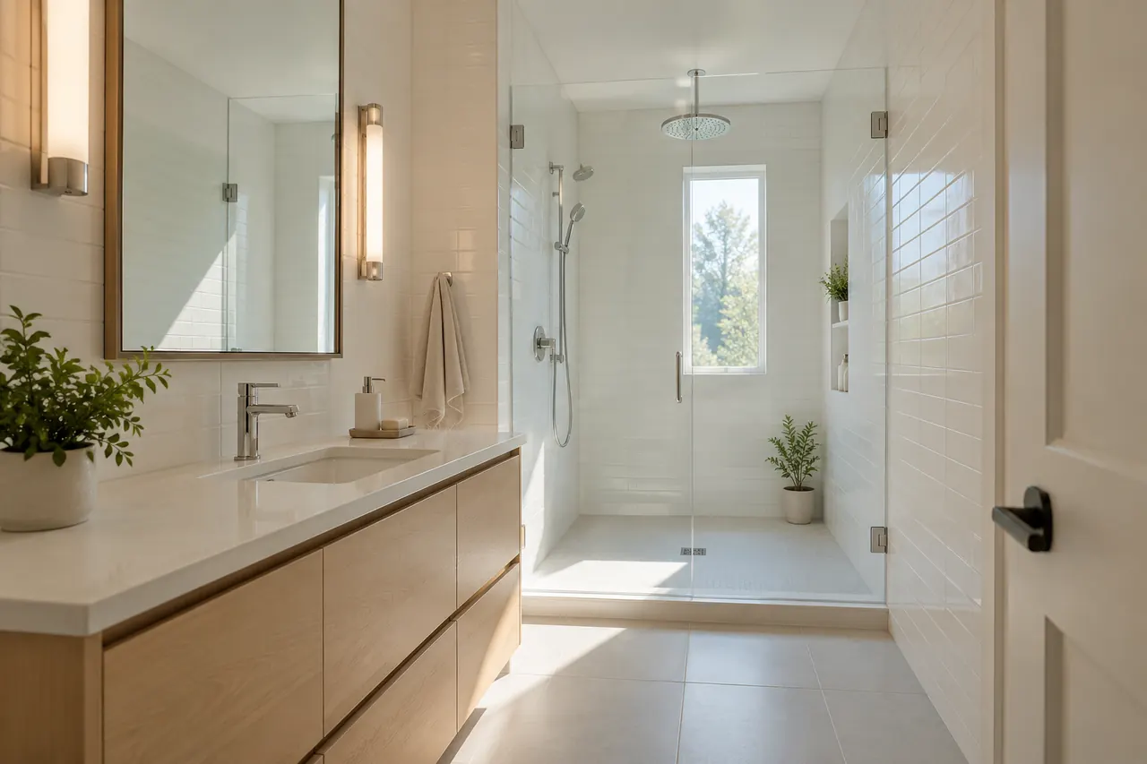 shower remodeling concept · McKinney