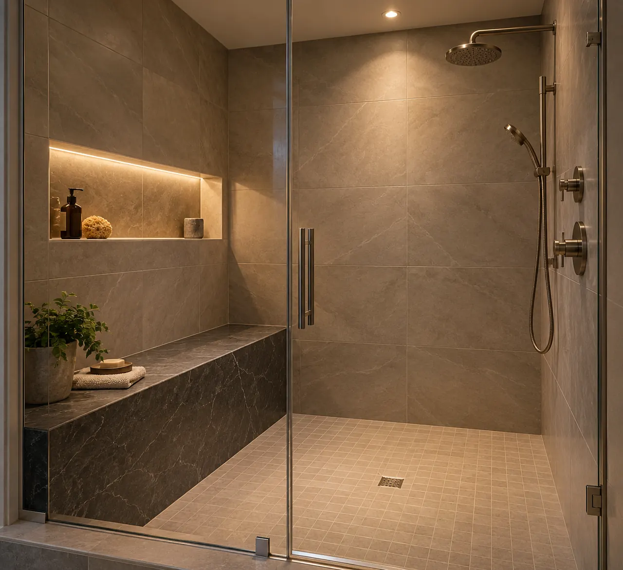 shower remodeling concept · McKinney