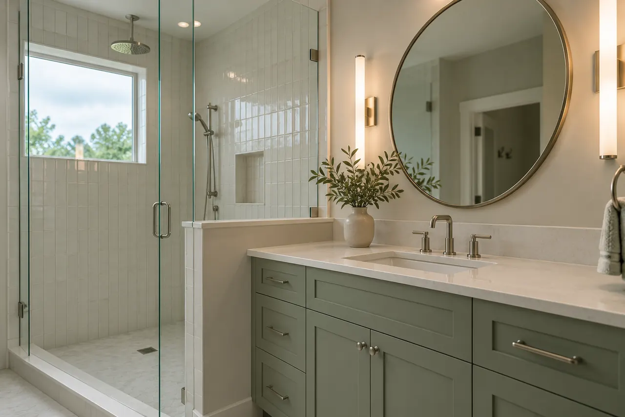 shower remodeling concept · McKinney