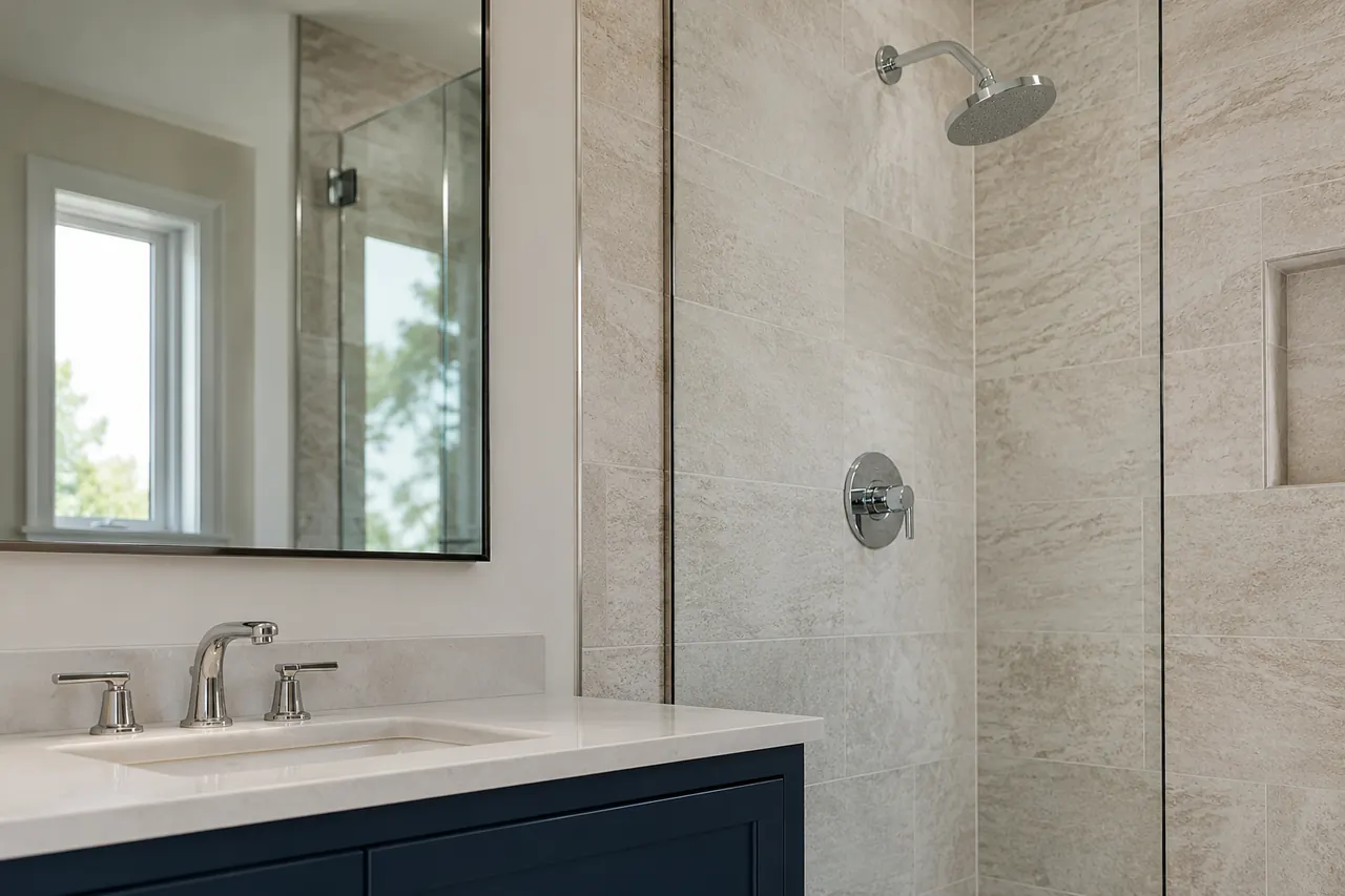 shower remodeling concept · McKinney