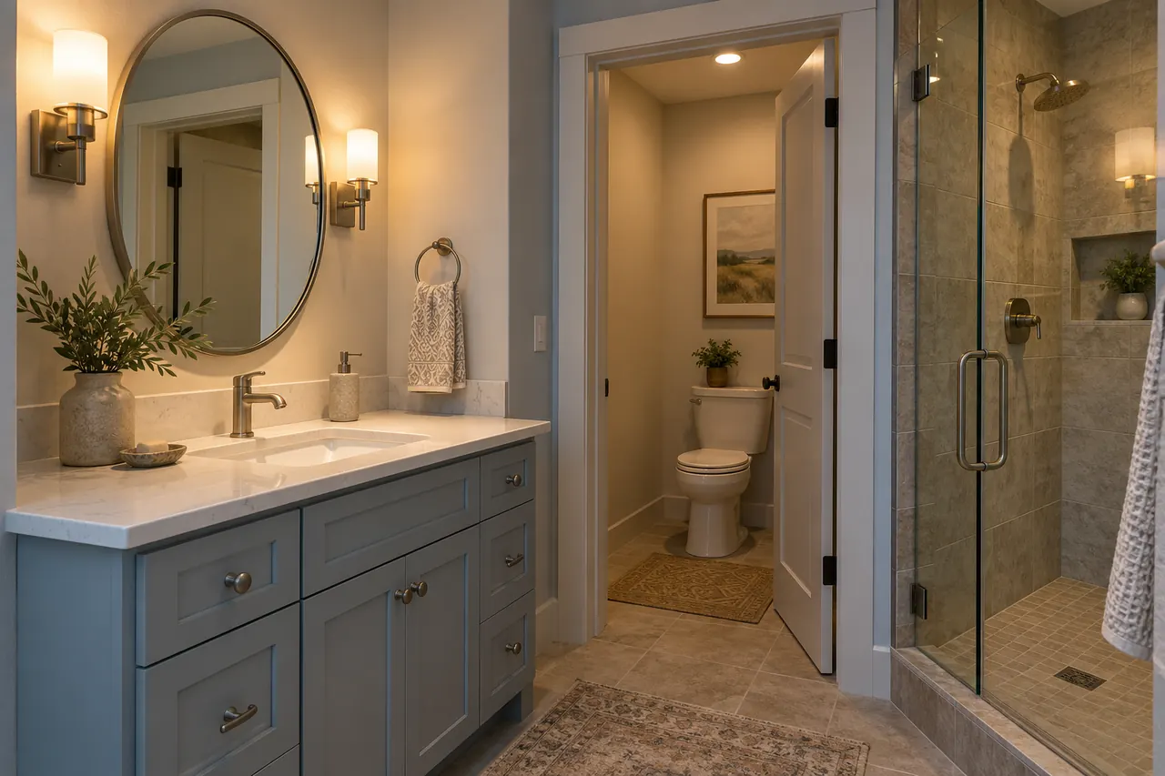 bathroom remodeling concept · Mesquite