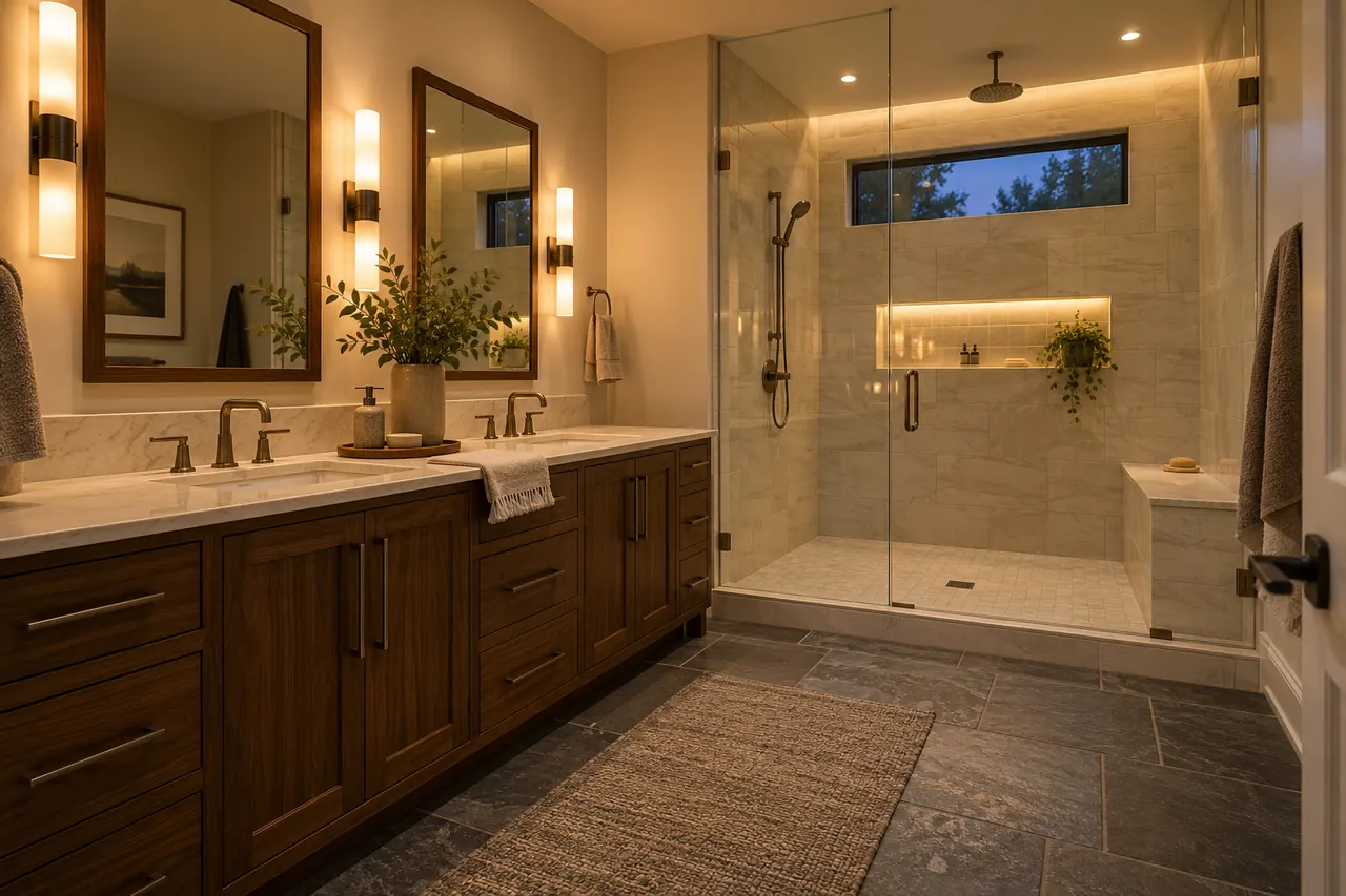 bathroom remodeling concept · Mesquite