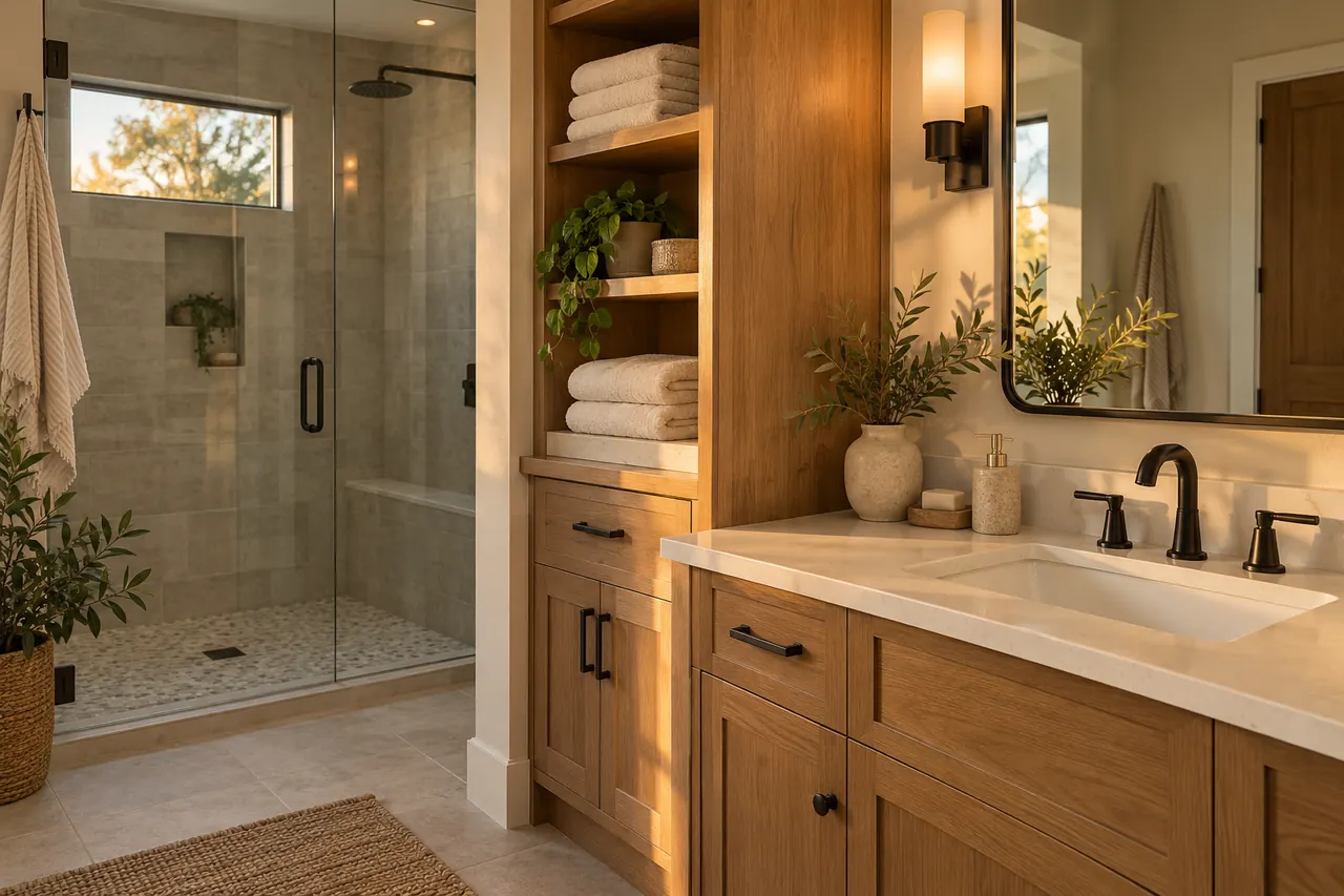 bathroom remodeling concept · Mesquite