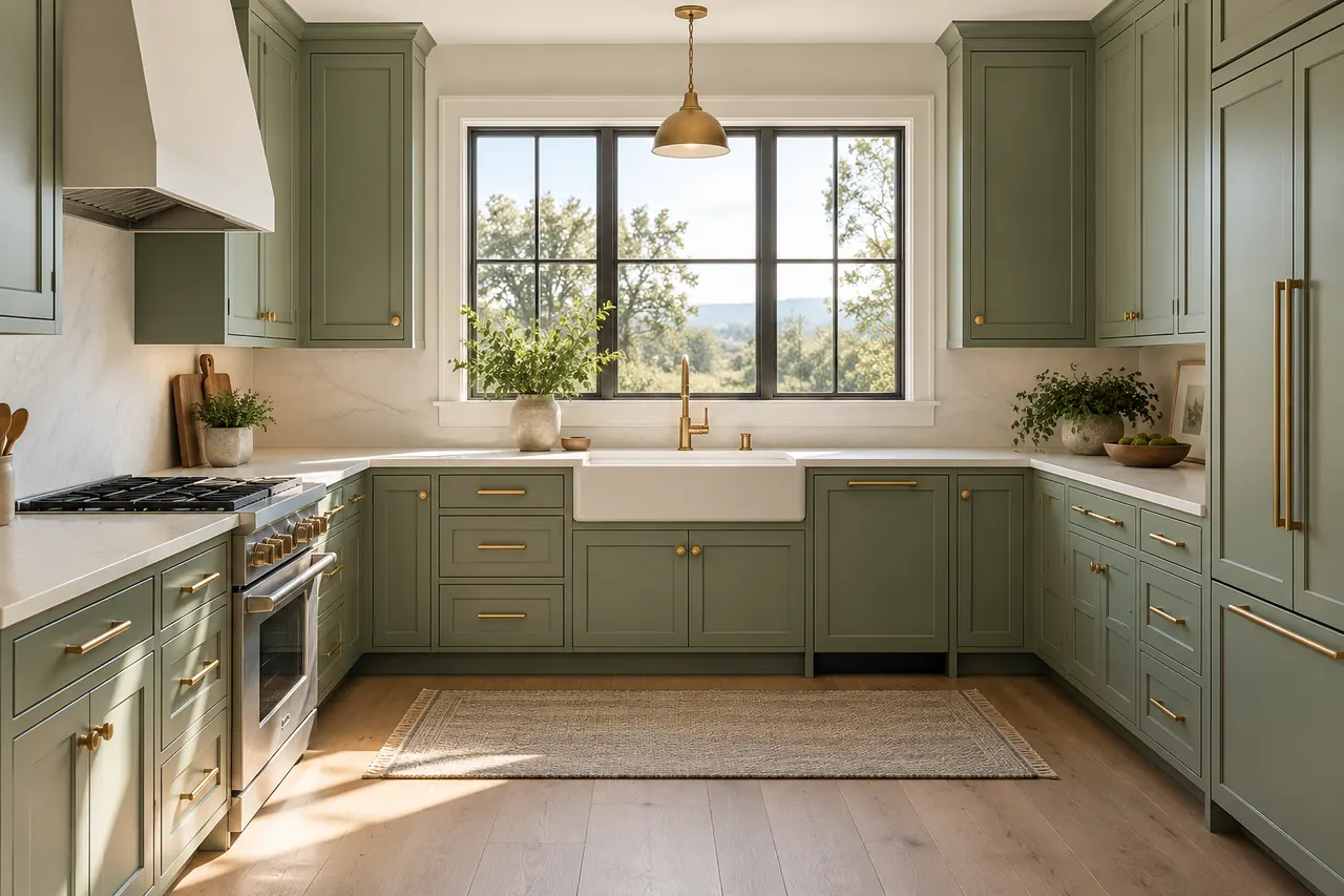 cabinet installation concept · Mesquite